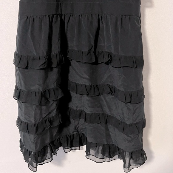 TIBI Silk Mini Ruffle Dress - Picture 4 of 12